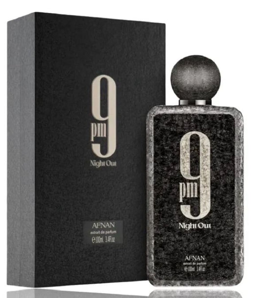 Afnan 9 PM Night Out 3.4 oz.